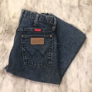VINTAGE Wrangler Mom Jeans TALL 7x36